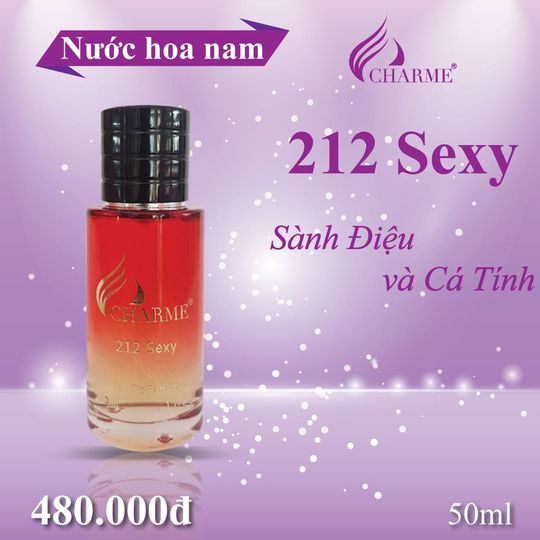 Nước hoa charme 212 sexy 50ml