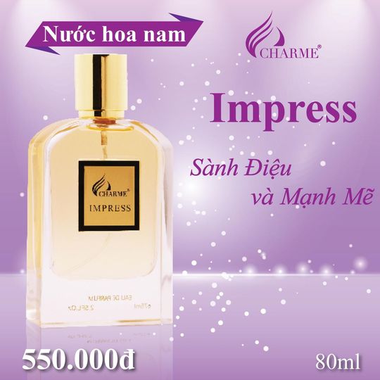 Nước hoa Nước hoa Charme Impress 75ml